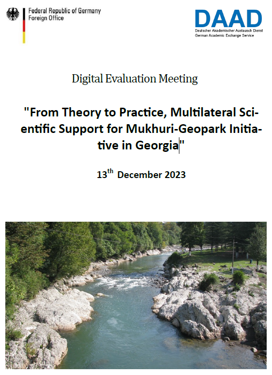 From Theory to Practice, Multilateral Scientific Support for Mukhuri Geopark Initiative in Georgia